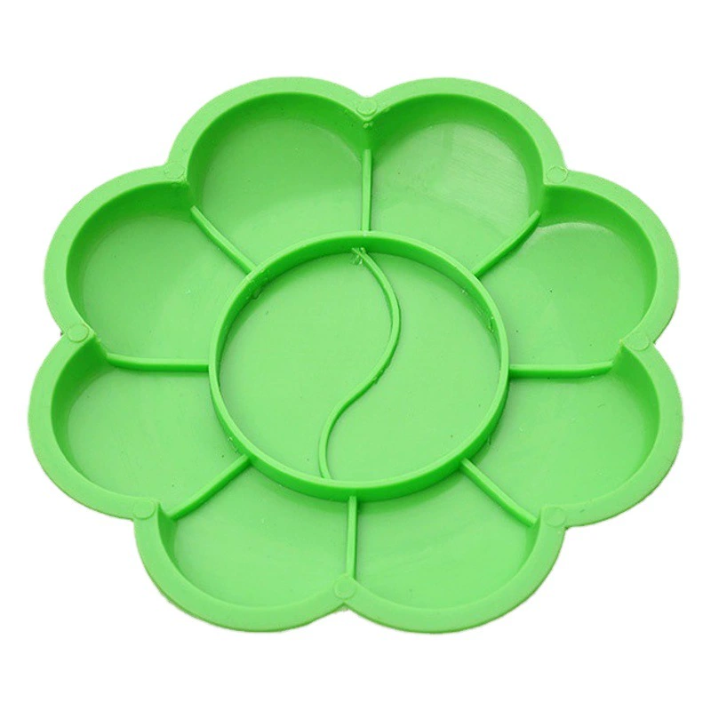 8 см цветовая палитра сливы пластиковая цветовая палитра детская живопись художественная акриловая гуашь цветовая палитра