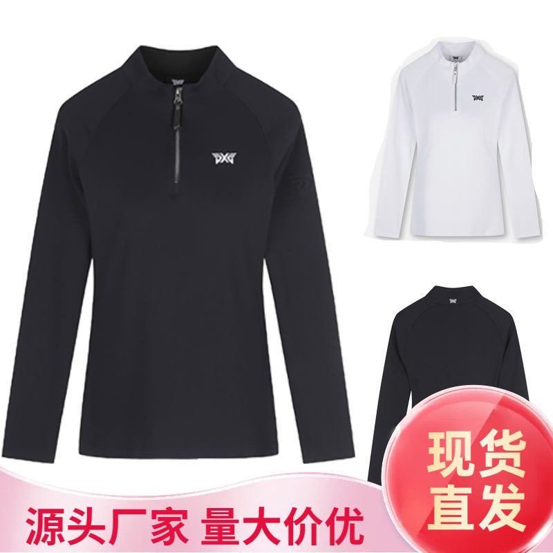 2023 New Golf Clothing Women's Long-Sleeved T-Shirt Polo Shirt Sports Golg Clothes Casual Slim Golf Clothes