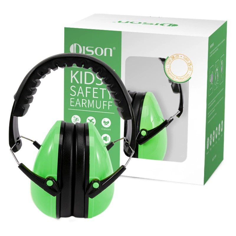 Детские наушники с шумоподавлением Обучающая барабанная установка для самолета Наголовные наушники для защиты органов слуха Складные наушники Amazon