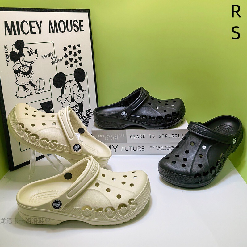 Cross Original Classic Star Brand Hole Shoes for Men and Women, Couples' Outdoor Non-Slip Casual Beach Sandals