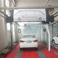 Интеллектуальное полностью автоматическое оборудование для мойки автомобилей, круглосуточная бесконтактная автомойка, установка «от двери до двери»