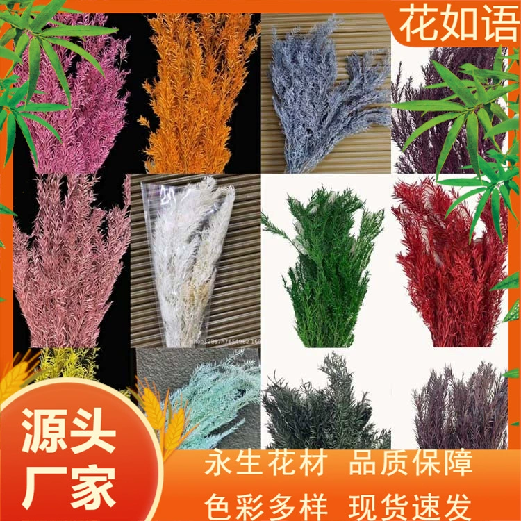Eternal Life Ritter Thousand -layer Golden Flower Flower Eternal Leaf Material Bouncing Flower Insert Decoration Decoration Materials