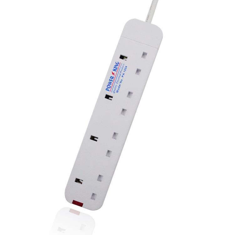 Estándar británico Enchufe estándar británico de cuatro bits multi-posición con panel de parche de luz Placa de cableado socket remolque tablero plug-in cable de extensión de comercio exterior image 3