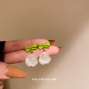 Silver needle, fashionable earrings, silver 925 sample, internet celebrity, wholesale