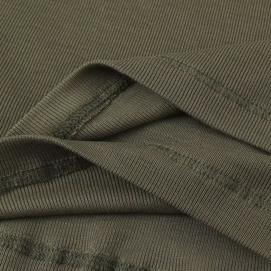Women's Slim Fit Double-Layer Sleeveless U-Neck Top - Versatile Layering Essential In Black, White, Olive Green_ecoleips.com