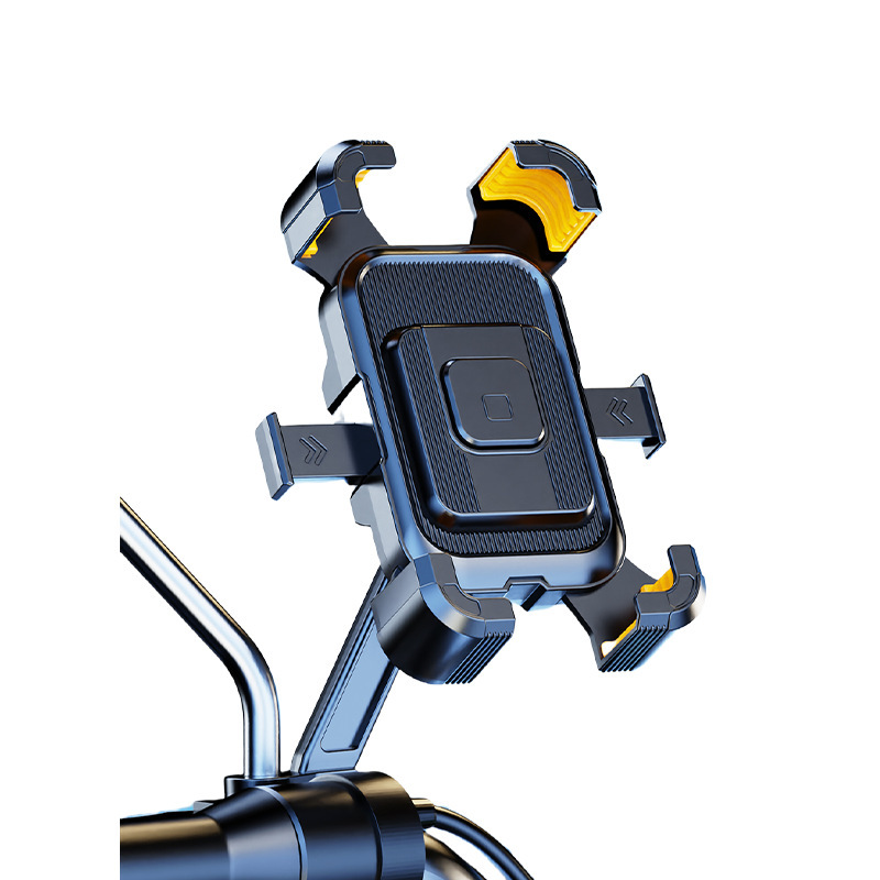 オリジナルテイクアウト自転車携帯電話ホルダー肥厚電気自動車耐衝撃携帯電話ホルダーサイクリングバッテリー車ナビゲーションホルダー|undefined
