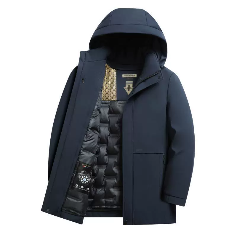 加肥加大爆款羽绒服爸爸装可脱卸帽子主推私聊春节不打烊