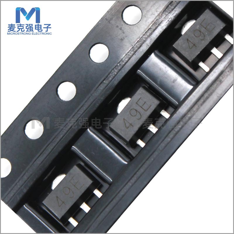贴片线性霍尔元件CS49E SOT-89封装 霍尔线性集成电路 霍尔传感器