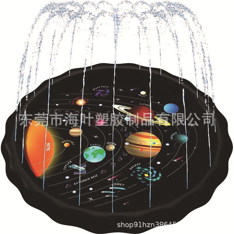 Ecological inflatable travel starry sky PVC play in water