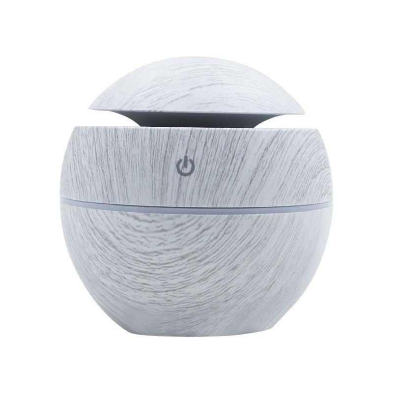 Difusor de Aromas y Humidificador Silencioso Ultrasónico de Plástico ABS con Luz LED para Dormitorio