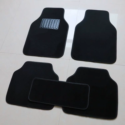 Universal Foot Pad, mats, all-season floor mats, non-slip floor - mysterious-black-universal-five-piece-set