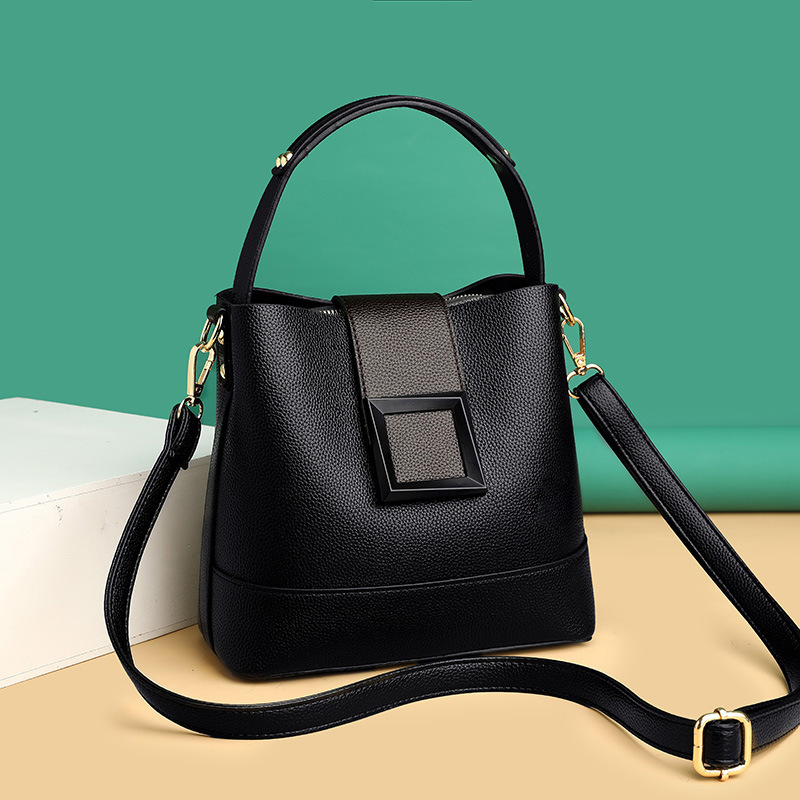 Bags 2025 New Spring Easiest for Match Bucket Bag Fashionable Shoulder Handbag Western Style Large Capacity Crossbody Women's Bag