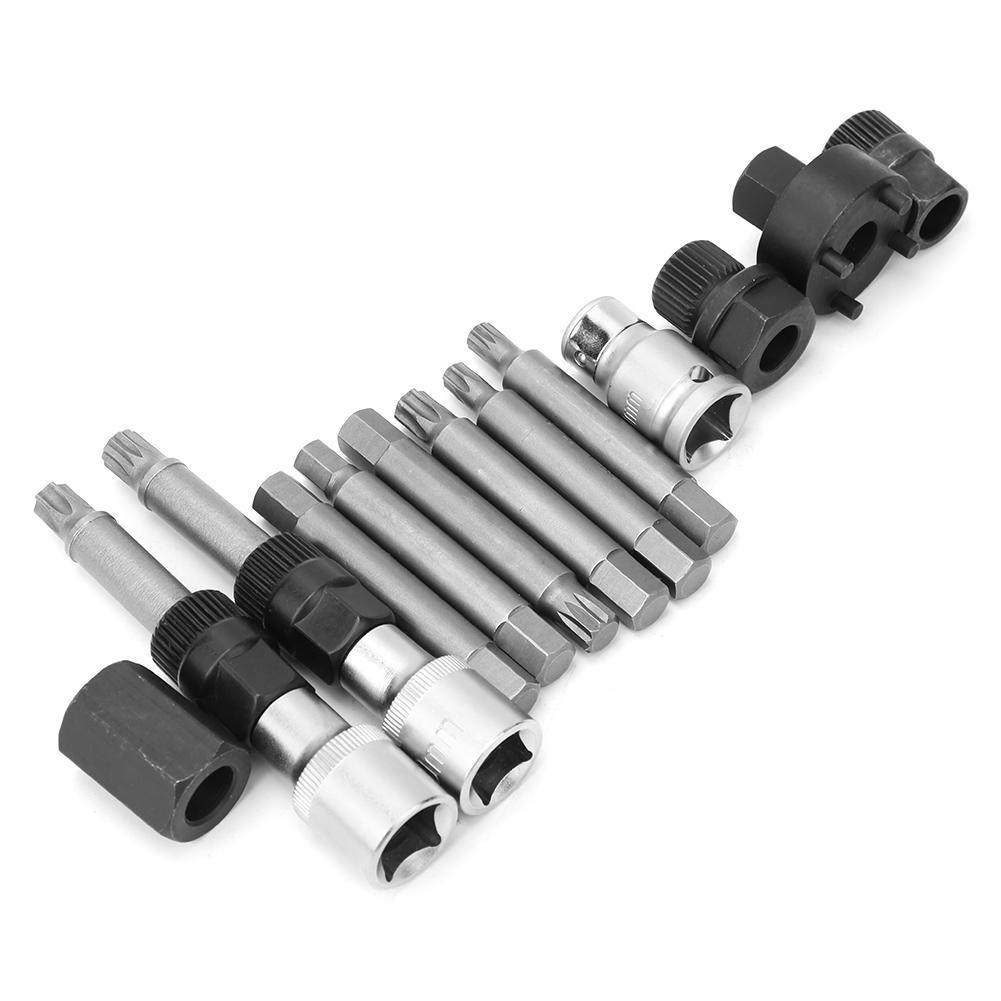 13件发电机皮带盘拆装扳手--工具 皮带轮拆卸器