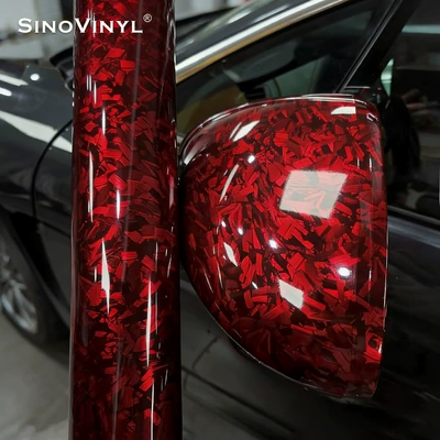 Automotive Film Color-Changing Film Rearview Mirror Carbon