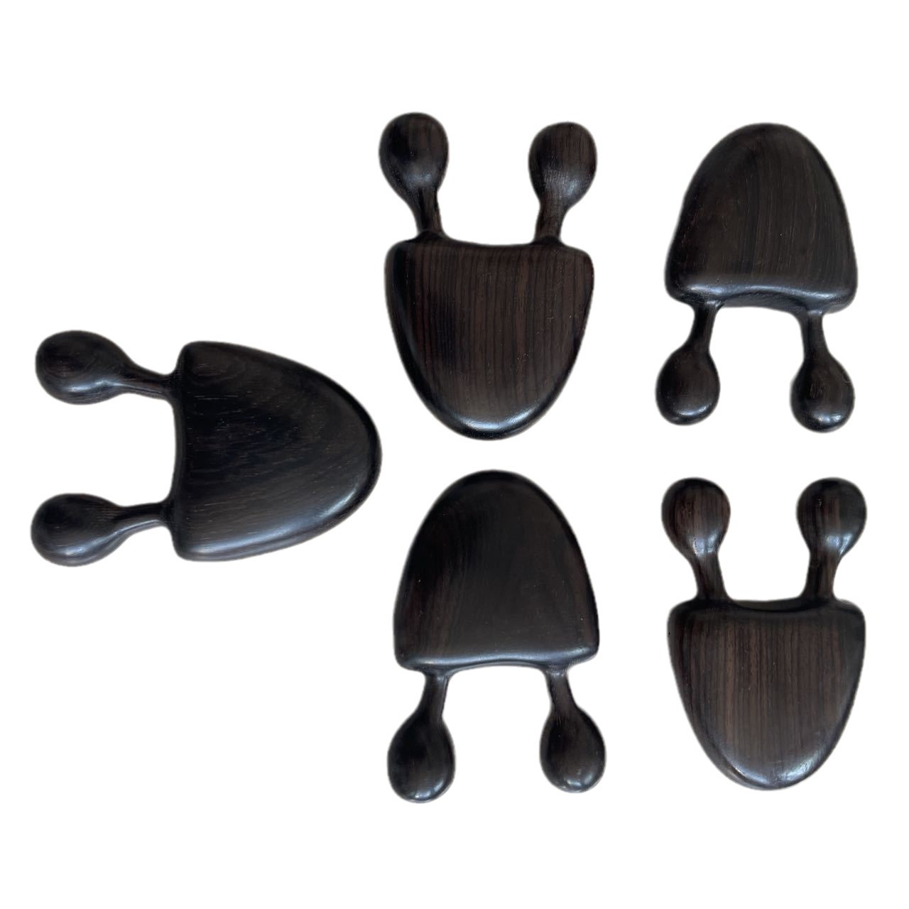 Sándalo verde, sándalo rojo, huanghuali, artefacto de masaje de ala de nariz de sándalo, peine de raspado de nariz de meridiano, alivia la fatiga ocular Spot al por mayor