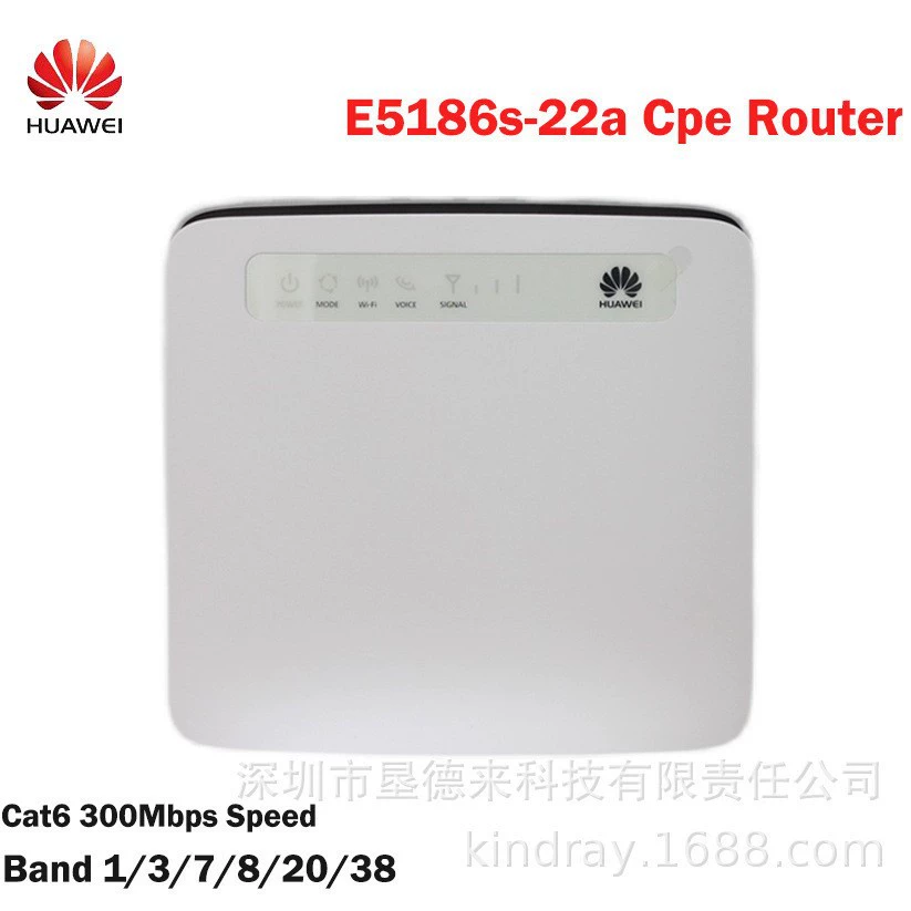Маршрутный маршрутизатор Huawei E5186 SIM-карта беспроводной Wi-Fi 4G CPE автомобиль E5186S-22a применяется