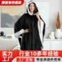 加厚连帽新款套头家居服