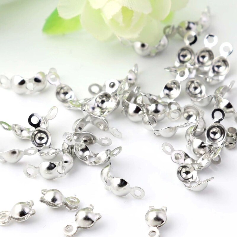 316 stainless steel Buckle Titanium steel Pearl bean buckle vacuum Golden clip wire closing buckle diy jewelry accessories 316 stainless steel Buckle Titanium steel Pearl bean buckle vacuum Golden clip wire closing buckle diy jewelry accessories