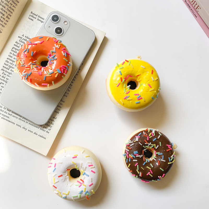 Cute Sweet Donuts Plastic Universal Phone Cases display picture 1