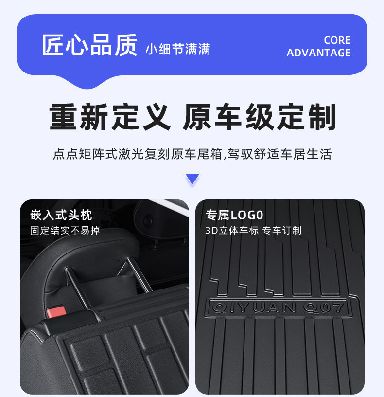 26 Types of Tpe Car Trunk Mats for Geely Xingyue, Nissan Sylphy, Volkswagen Sagitar, Toyota Rav4