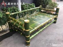 氏踏踏午休竹罗汉老式沙发米竹床沙发椅家具藤椅手工床竹床张楠竹
