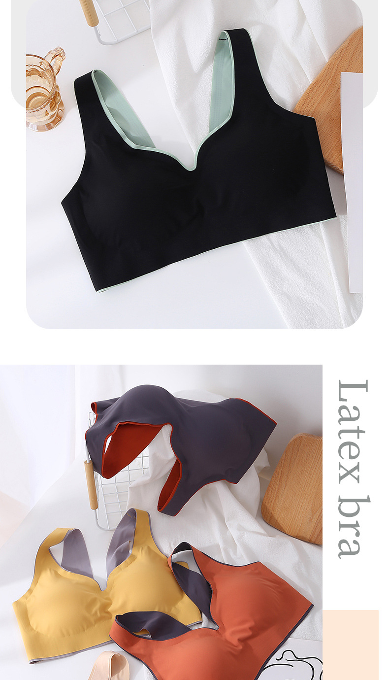 Latex Bra Without Steel Ring1