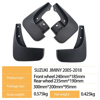 Mudguard Jimny 2005-2018 Car
