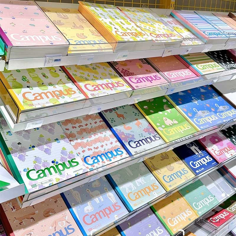 OKUYO Guoyu, ограниченная серия, тетрадь Campus с фруктами, 8 мм, точка, горизонтальная линия, A5, мягкая поверхность, копия B