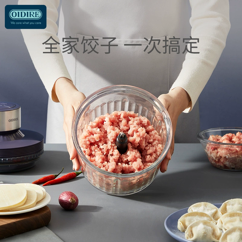Немецкая мясорубка Oidire, компактная электропереработка, измельчение сердцевины полностью автоматическая набивка мясной начинки многофункциональные блюда
