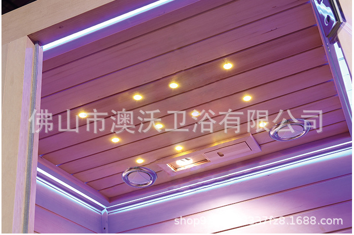 1000*1000mm doble hierro abeto onda de luz habitación Casa Club sudor humeante habitación belleza calefacción habitación