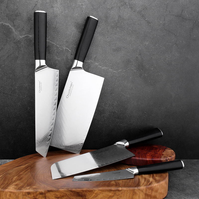 Chockmen Zhuo Deming VG10 Damasco acero cuchillo de cocina cuchillo de frutas de alta gama cuchillo japonés cuchillo