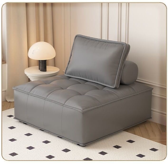 Microfiber leather gray (goose down bag)