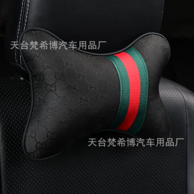 pillow bone headrest, Headrest - headrest-black-pair