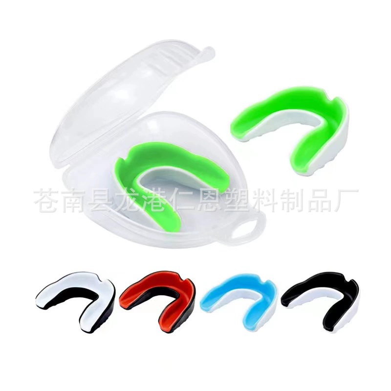 Спортивные Брекеты для бокса тхэквондо Санда Единоборства двухцветные Брекеты (с боксом)