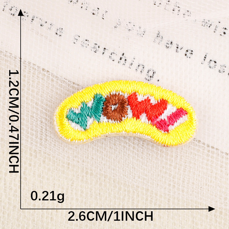 漫画子猫刺繍ステッカーアニメ自己粘着外国貿易パッチステッカー衣類アクセサリー diy アクセサリー工場既製布ステッカー|undefined