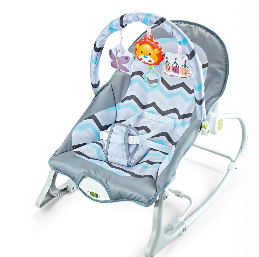 Mecedora transfronteriza para bebés, mecedora de vibración musical multifuncional para bebés, silla de ocio para niños, silla reclinable