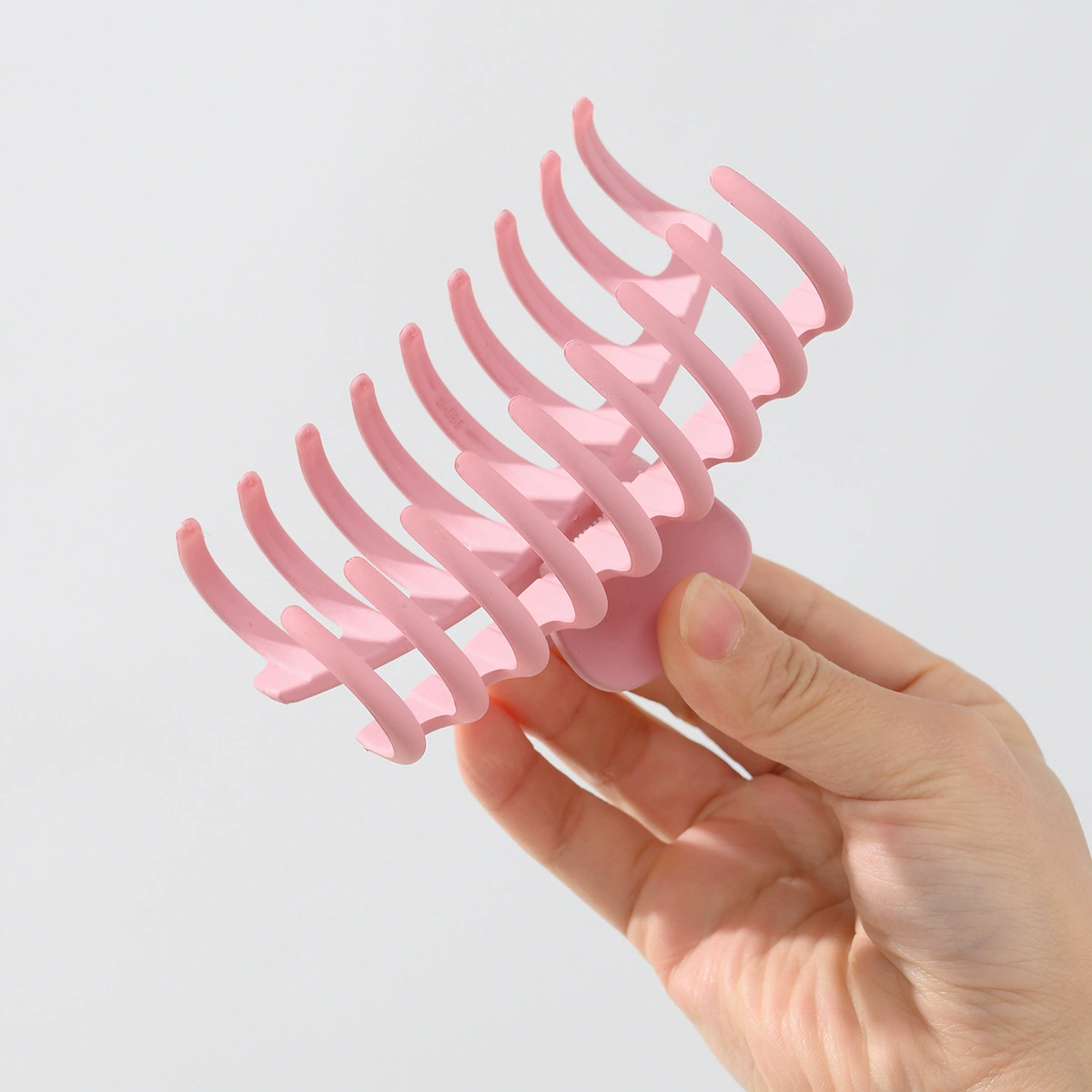 Big eraser, matte crab pin, fashionable hairgrip, shark, 11cm, high-quality style