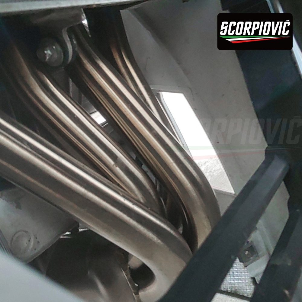 Motorcycle Full Exhaust System Modification Zhang Xue Motorcycle 500Rr Dual-Channel Valve Box Front and Rear Exhaust Pipes