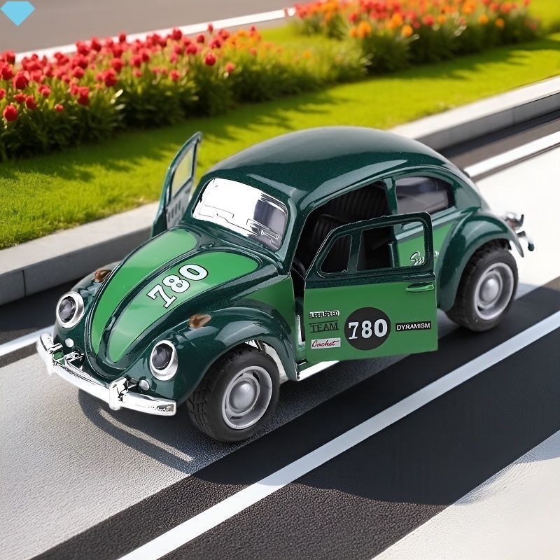 Exportación transfronteriza edición limitada Coca-Cola Beetle aleación infantil modelo de automóvil juguetes de simulación para niños y niñas