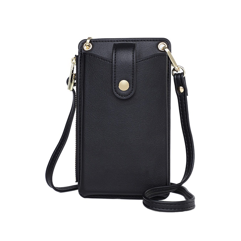 Nueva moda transfronteriza japonesa y coreana teléfono móvil bolsa nicho diseño ins moda simple gran capacidad pequeña bolsa crossbody
