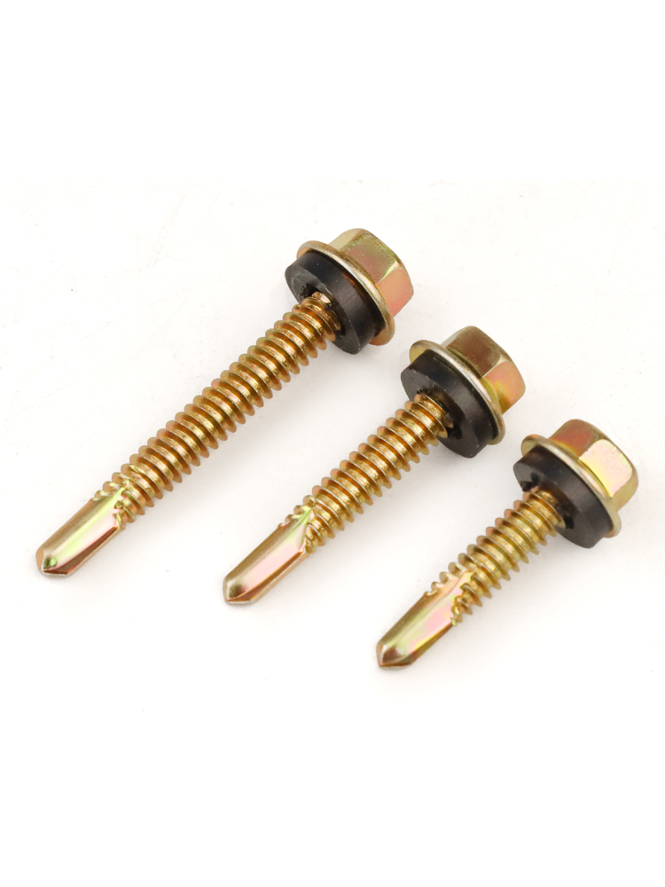 LL 외부 육각 드릴 테일 나사 셀프 태핑 셀프 드릴링 더브테일 와이어 철판 강판 컬러 스틸 타일 나사 M4.8M6