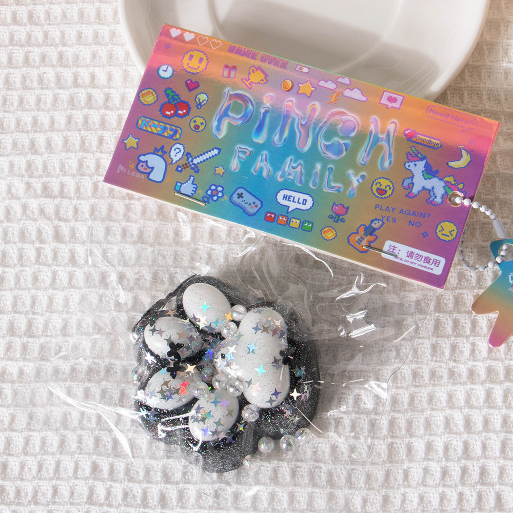 Douyin Explosive toy Network Red CAT Claw amasar le barro podrido se siente descomprimido Toys TPR amasar le wholesale Factory