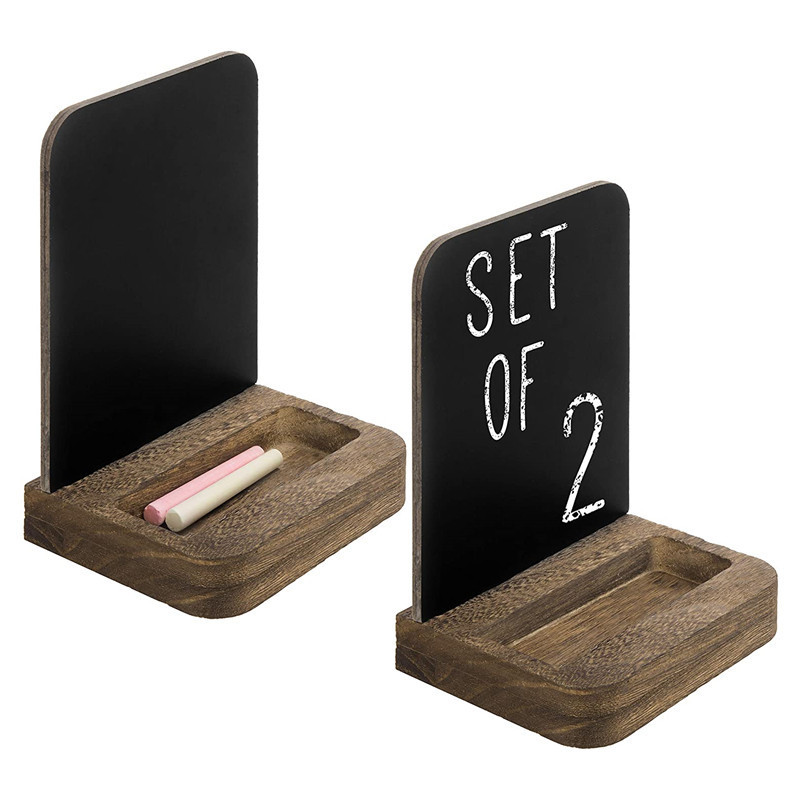 创意木质小黑板 支架式手绘菜单架 桌面收纳盘 价目表桌牌记事板