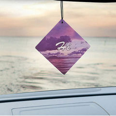 Tide brand leaf-shaped car air freshener, multi-fragrance options, car ornament, car cigarette odor eliminator