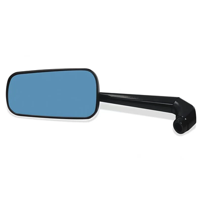 Motorcycle rearview mirror Aluminum Alloy H2C Rearview - long-pole-blue-mirror
