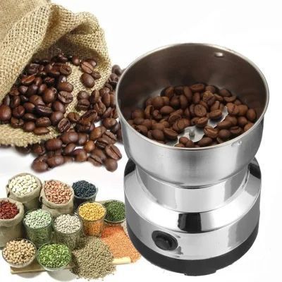 Direct supply cross-border foreign trade household small electric multifunctional powder grinding machine for coffee beans and grains
