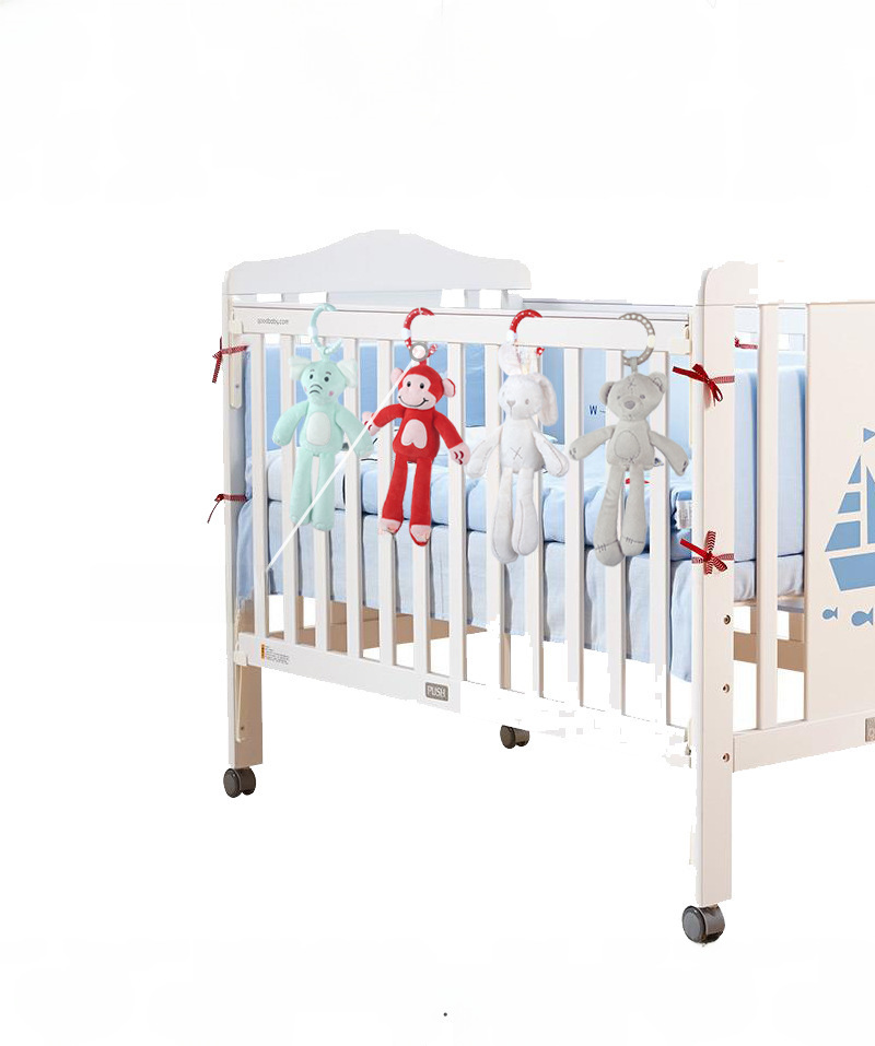 Mamibeby Rabbit and Bear Swing Bell