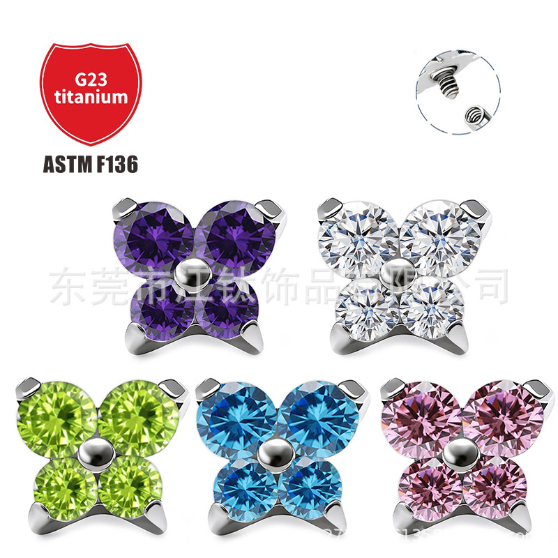 Labret stud lip piercing jewelry styling detail
