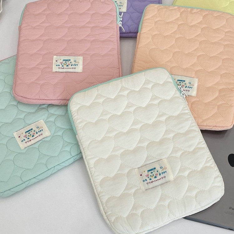 41251 Korean soft iPad sleeve 11inch tablet bag 14-15inch laptop storage bag