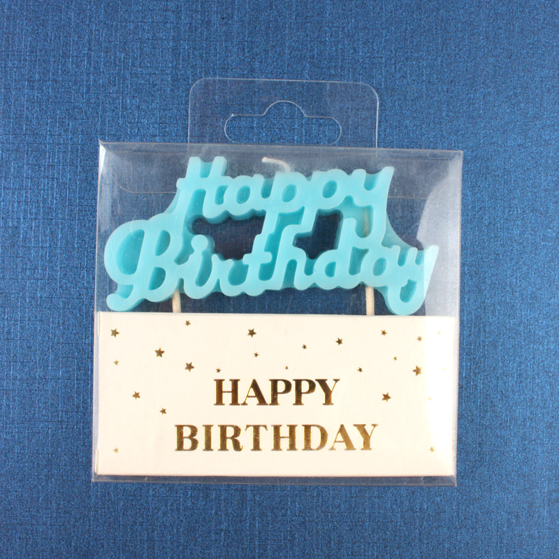 連体金メッキ英語アルファベットキャンドル誕生日おめでとうパーティー用品ケーキプラグインクリエイティブキャンドル卸売り